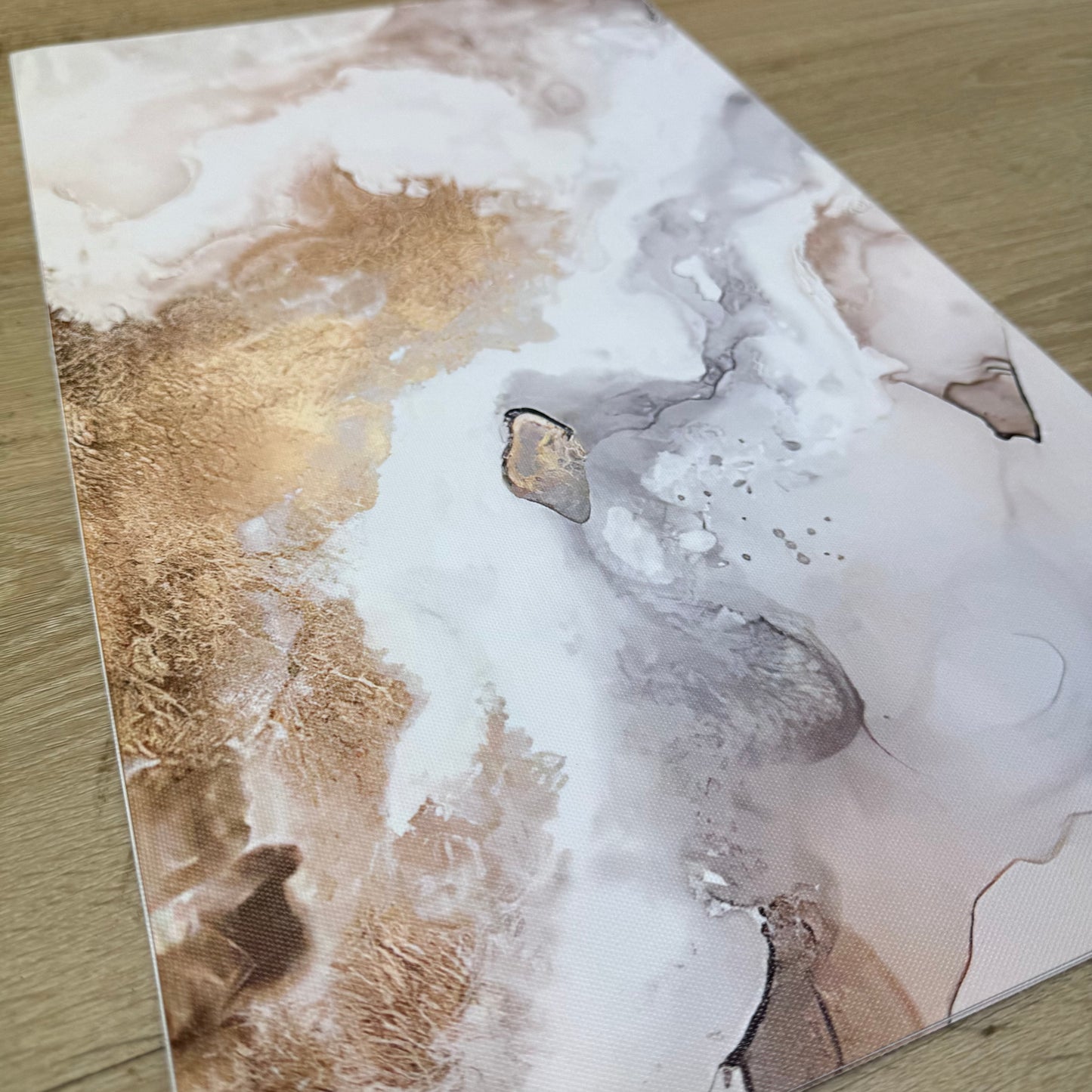 'Golden Flow' Canvas