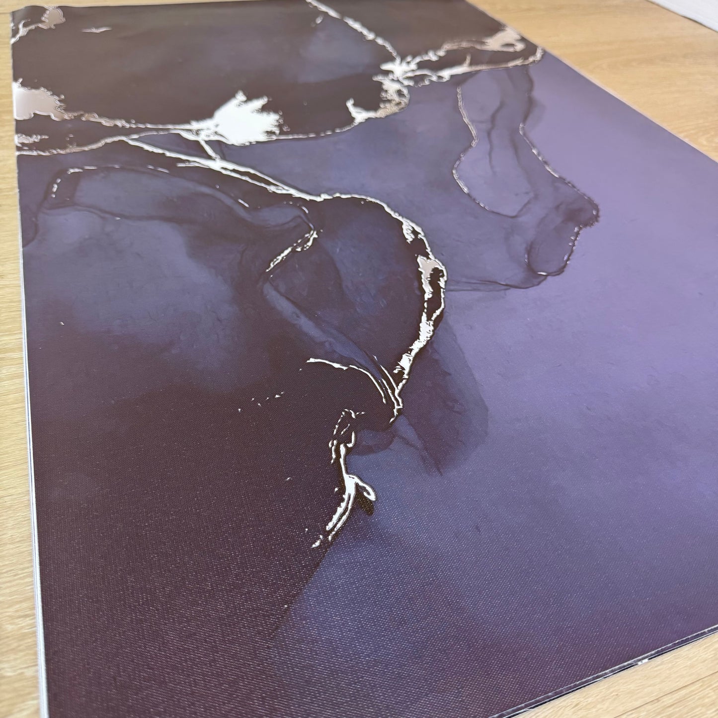 'Silver Lightening' Canvas