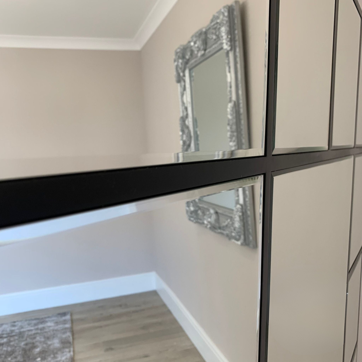 New York Grid Wall Mirror