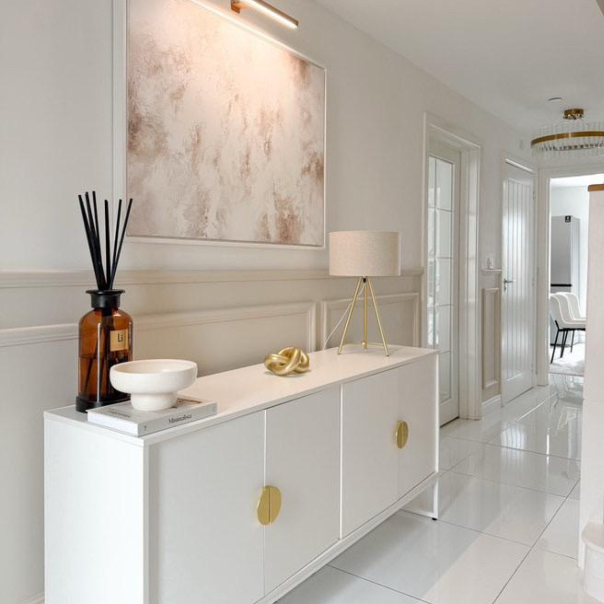 Santorini White Sideboard