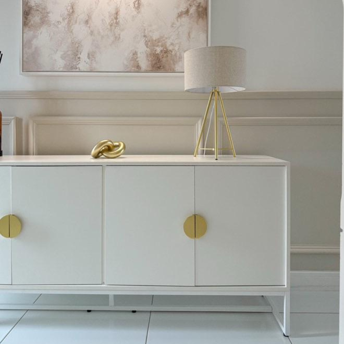 Santorini White Sideboard
