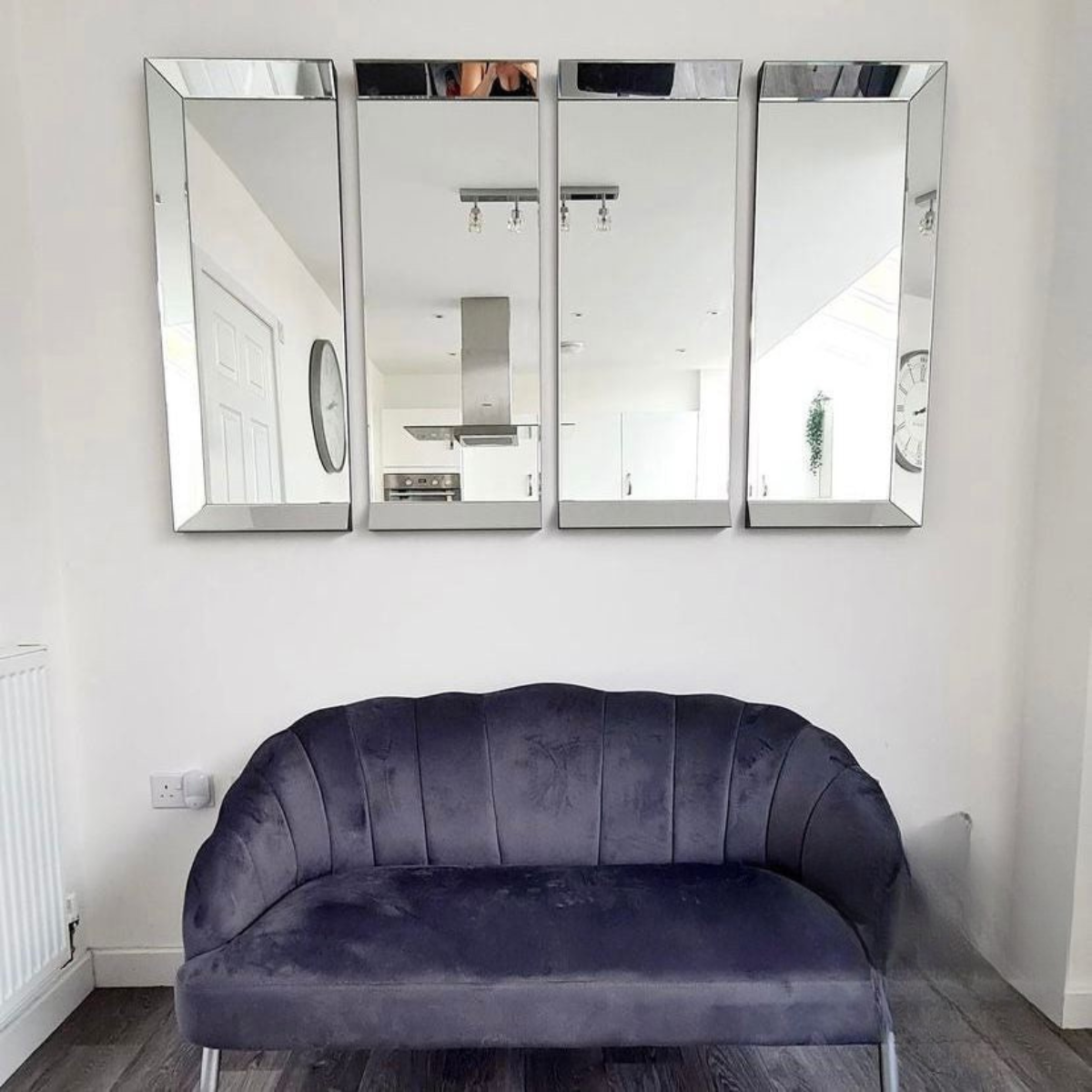 Santorini 4 Panel Wall Mirror