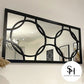 Black Orion Rectangular Wall Mirror