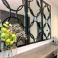 Black Orion 3 Panel Wall Mirror
