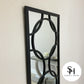 Black Orion Rectangular Wall Mirror