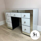 Classic White Mirrored Dressing Table