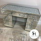 Diamond Crush Mirrored Dressing Table