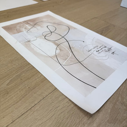 Abstract Lines Canvas