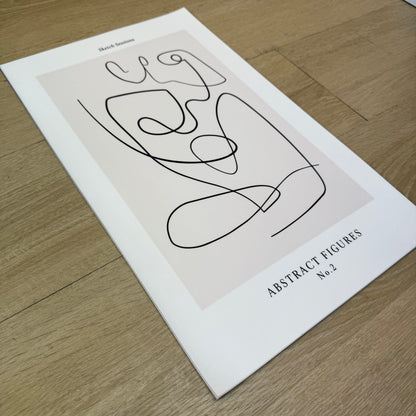 Simple Line Abstract Canvas