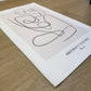 Simple Line Abstract Canvas