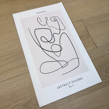 Simple Line Abstract Canvas