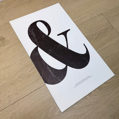 'The Ampersand' Canvas