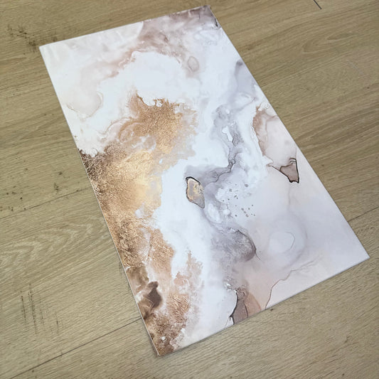 'Golden Flow' Canvas