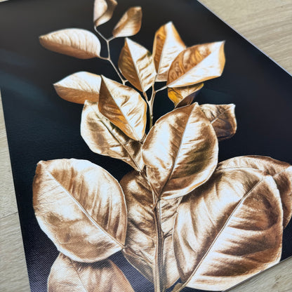 'Golden Laurel' Canvas