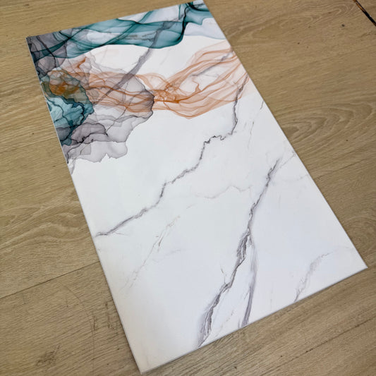 'Marble Silk' Canvas