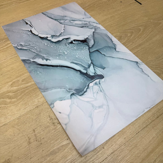 'Arctic Marble' Canvas