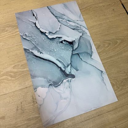 'Arctic Marble' Canvas