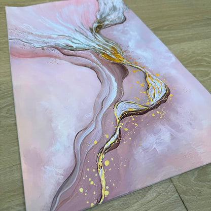 'Plush Burst' Canvas