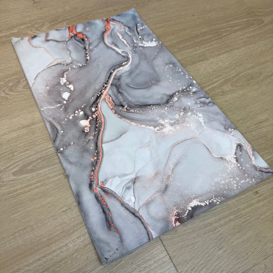 'Grey Flow' Canvas