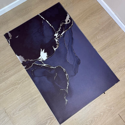 'Silver Lightening' Canvas