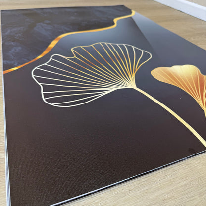 'Opaque Gold' Canvas