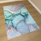 'Turquoise Abstract' Canvas