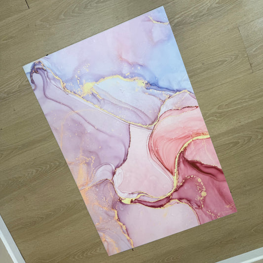 'Pink Lava 2' Canvas