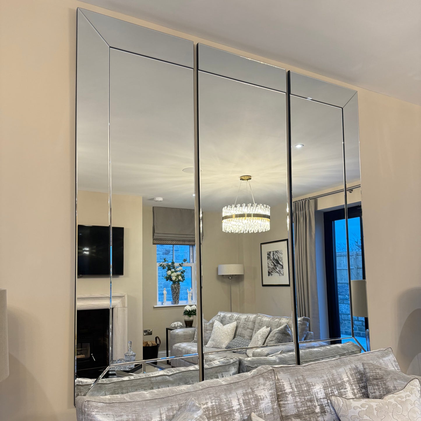 Opulance 3 Panel Floor Length Mirrors
