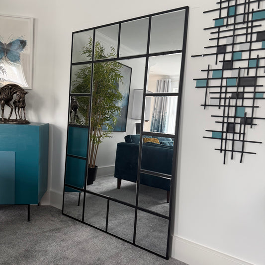 New York Grid Wall Mirror