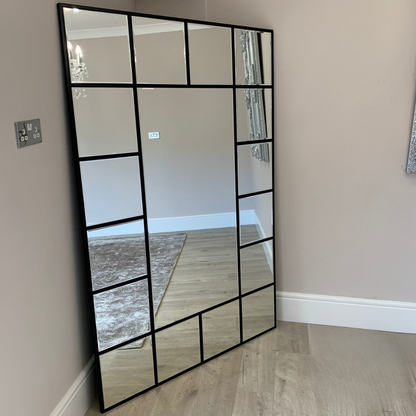 New York Grid Wall Mirror