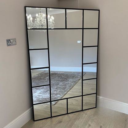 New York Grid Wall Mirror