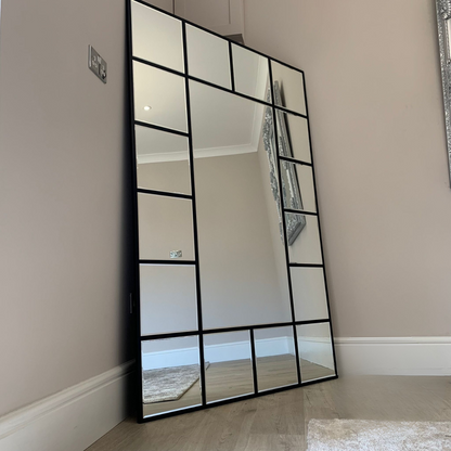 New York Grid Wall Mirror