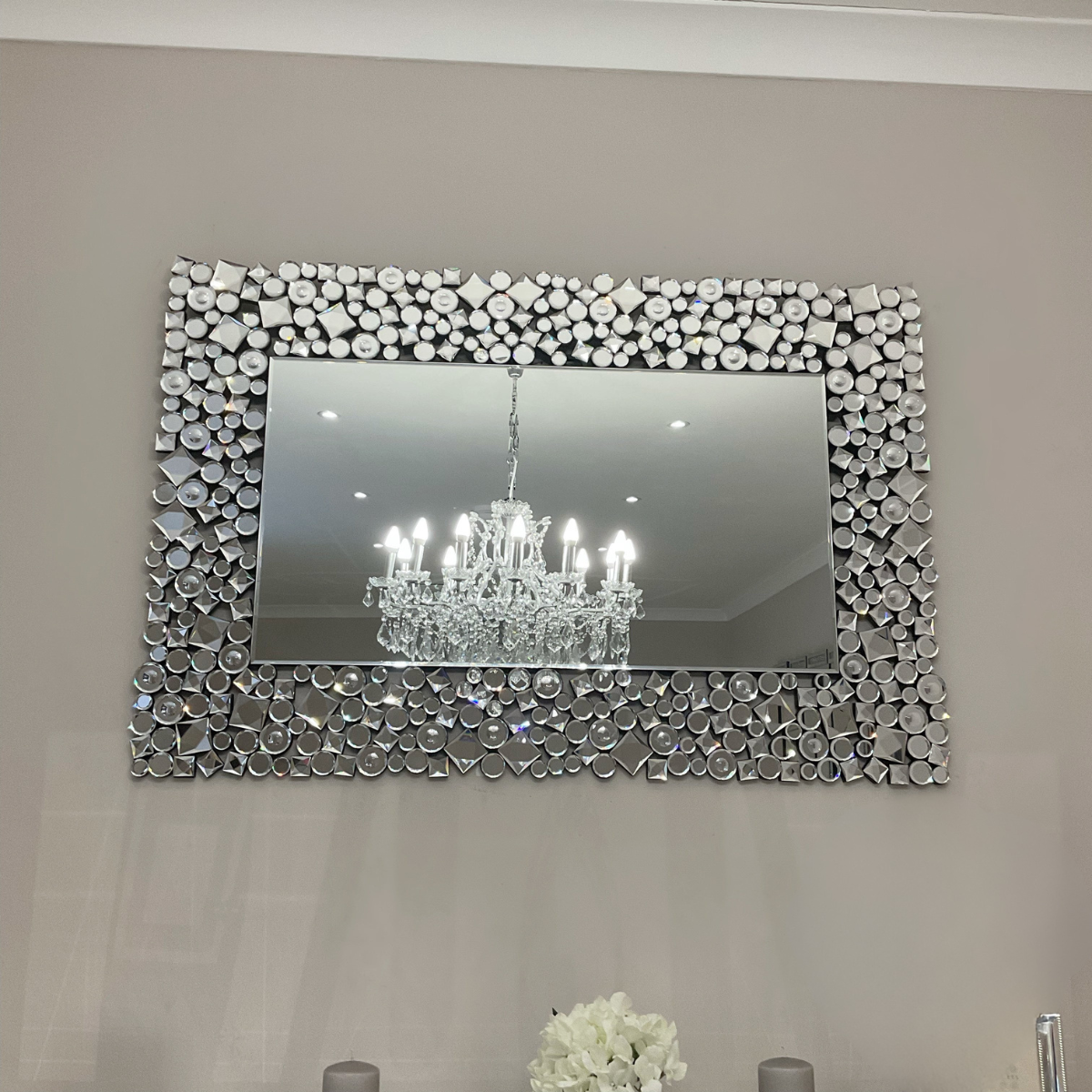 Olivia Rectangular Wall Mirror