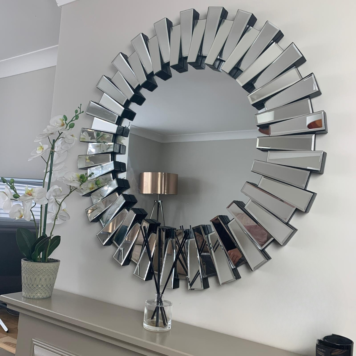 Saturn Circular Wall Mirror