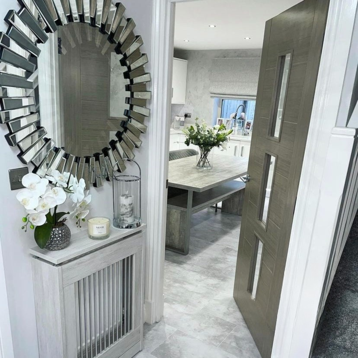 Saturn Circular Wall Mirror