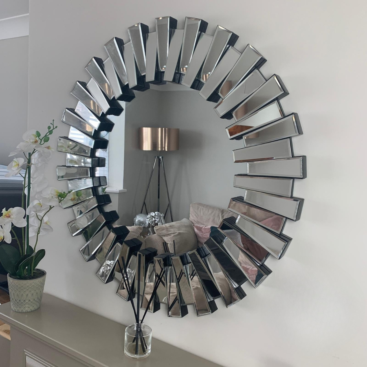 Saturn Circular Wall Mirror
