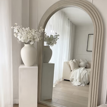 Marble Stepped Arch Full Length Mirror