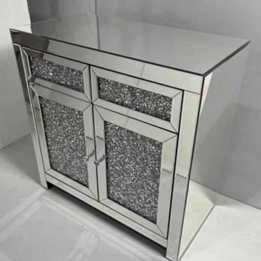 Small Diamond Crush Sideboard