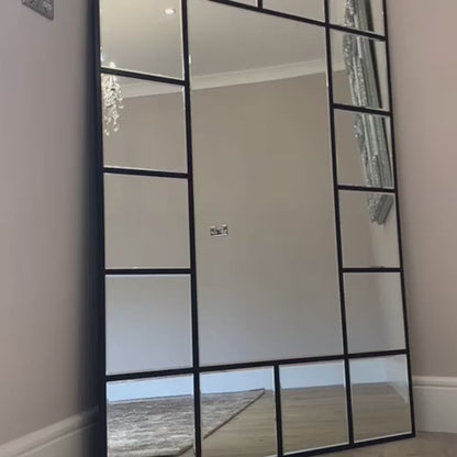 New York Grid Wall Mirror